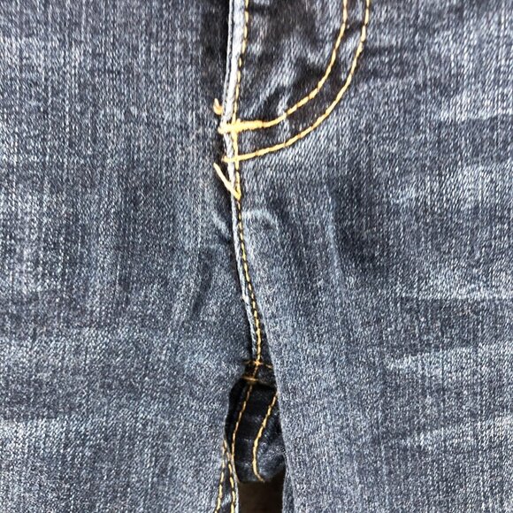 Chicos Jeans Womens 0.5 US 6 So Slimming Blue Medium Wash Denim Stretch Skinny* - Picture 5 of 13